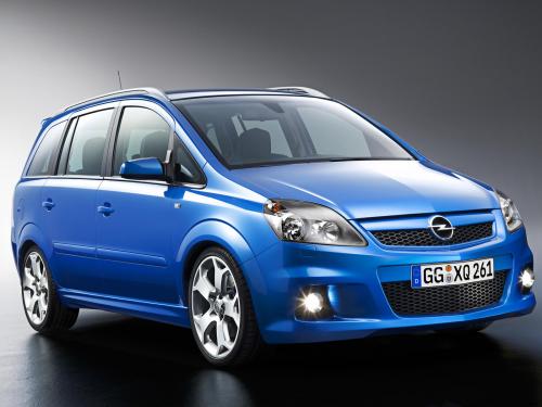 Modrý Opel