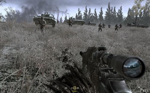 Call Of Duty 4 Sniper