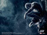 Spiderman v daždi