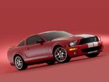 Červený Ford Mustang