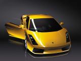 Žlté Lamborghini Gallardo